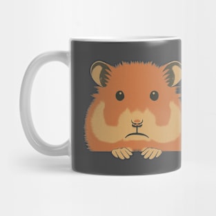 Sad Hamster Portrait Mug